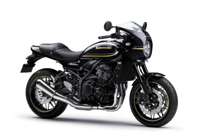 カワサキ『Z900RS CAFE』／ボディカラー： メタリックディアブロブラック