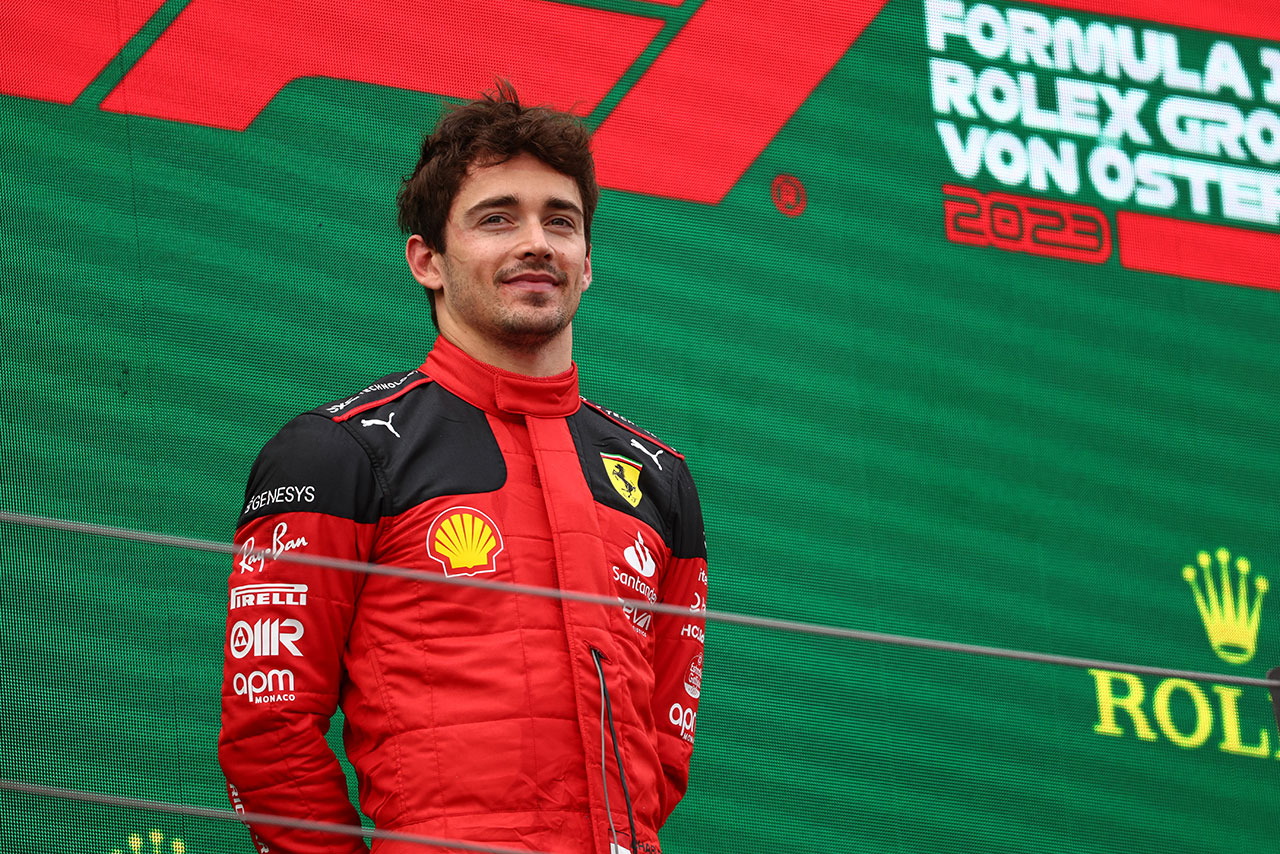 2023年F1第10戦オーストリアGP　シャルル・ルクレール（フェラーリ）
