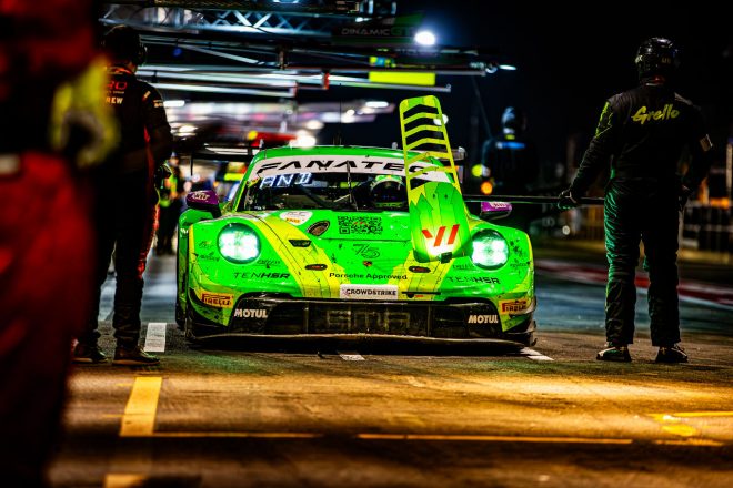 ケビン・エストーレ/ローレンス・ファントール/ジュリアン・アンドラウアーの3名がドライブした92号車ポルシェ911 GT3 R(マンタイEMA) 2023スパ24時間