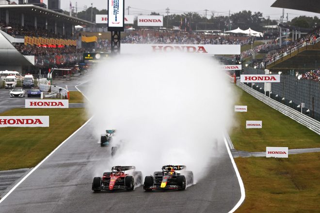 2022年F1日本GPの決勝スタート