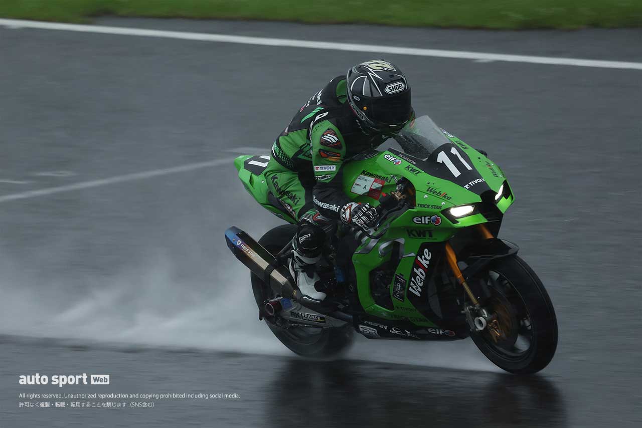 渡辺一樹（TEAM KAWASAKI WEBIKE TRICKSTAR）／2023鈴鹿8耐テスト