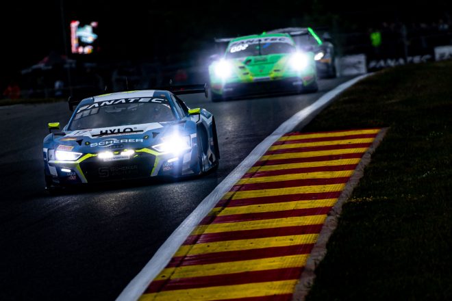 シェラー・スポーツPHXの17号車アウディR8 LMSエボII　2023スパ24時間