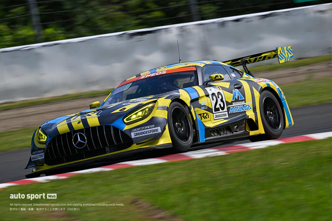2023スーパー耐久第3戦SUGO　TKRI松永建設AMG GT3