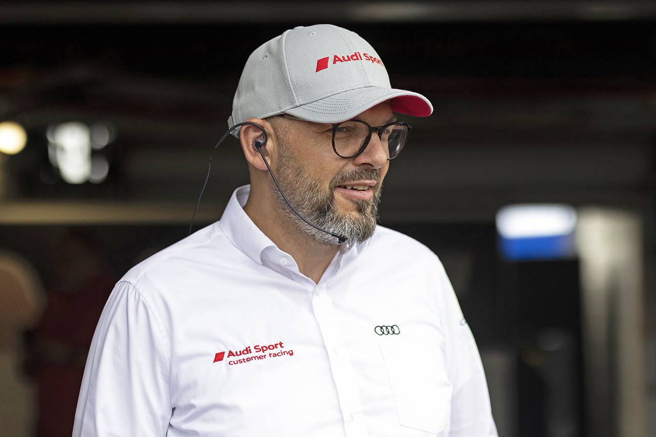 2023スパ24時間　アウディ・スポーツ・カスタマーレーシングのクリス・ラインケ