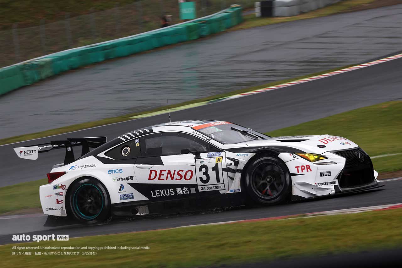 2023スーパー耐久第3戦SUGO　DENSO LEXUS RC F GT3（永井宏明／小高一斗／嵯峨宏紀）