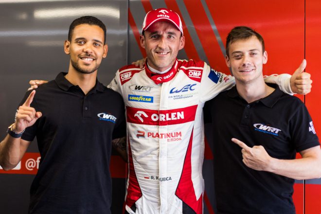 LMP2クラスで自身初ポールを獲得したロバート・クビサ（チームWRT）　2023年WEC第5戦モンツァ6時間レース