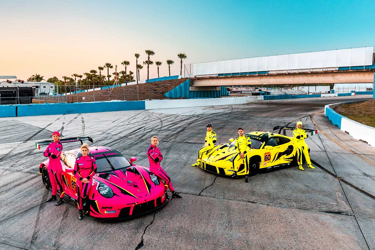 フェラーリからランボルギーニへの移行に伴い、2023年シーズンのWECではポルシェ911 RSR-19を走らせているアイアン・リンクス