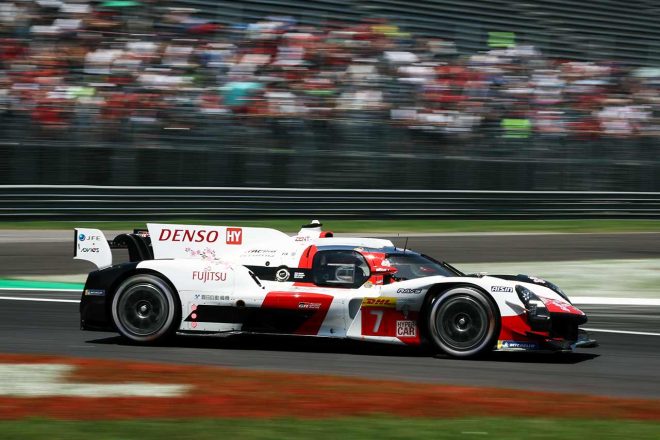 トヨタGAZOO Racingの7号車GR010ハイブリッド　2023年WEC第5戦モンツァ