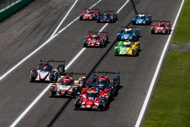 ワンメイクカテゴリーではないものの、全車オレカ07・ギブソンのパッケージで争われているLMP2クラス