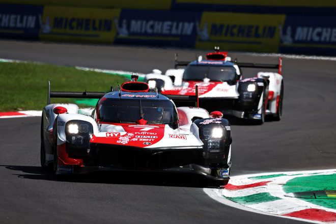 2台のトヨタGR010ハイブリッド　2023年WEC第5戦モンツァ