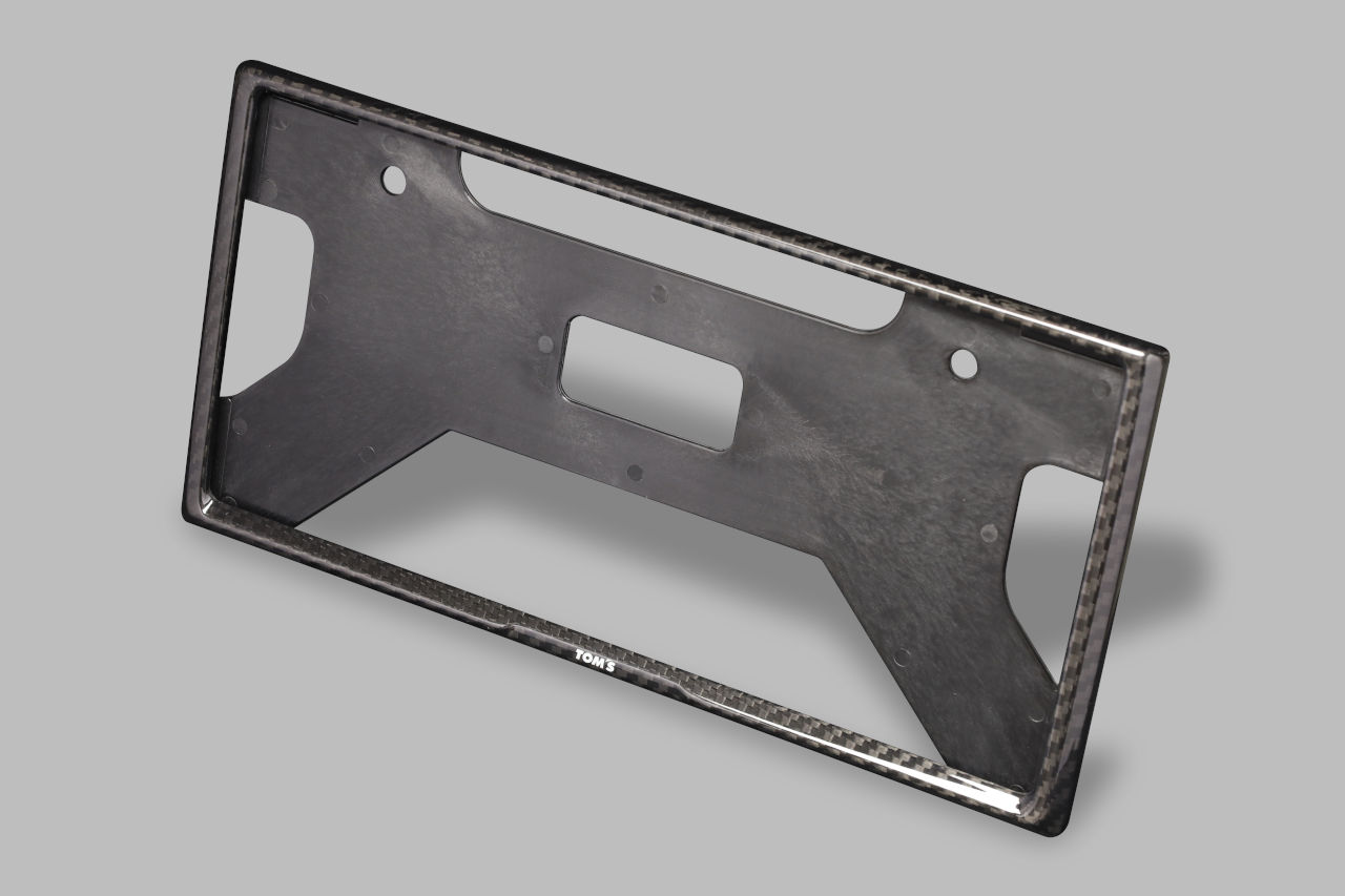 トムス・ドライカーボンナンバーフレーム