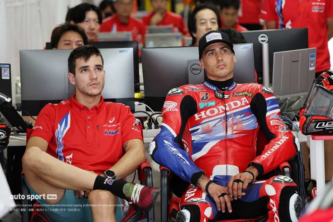 イケル・レクオーナ、チャビ・ビエルゲ（Team HRC）／鈴鹿8耐テスト