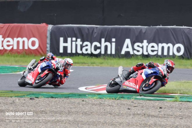 高橋巧、チャビ・ビエルゲ（Team HRC）／鈴鹿8耐テスト