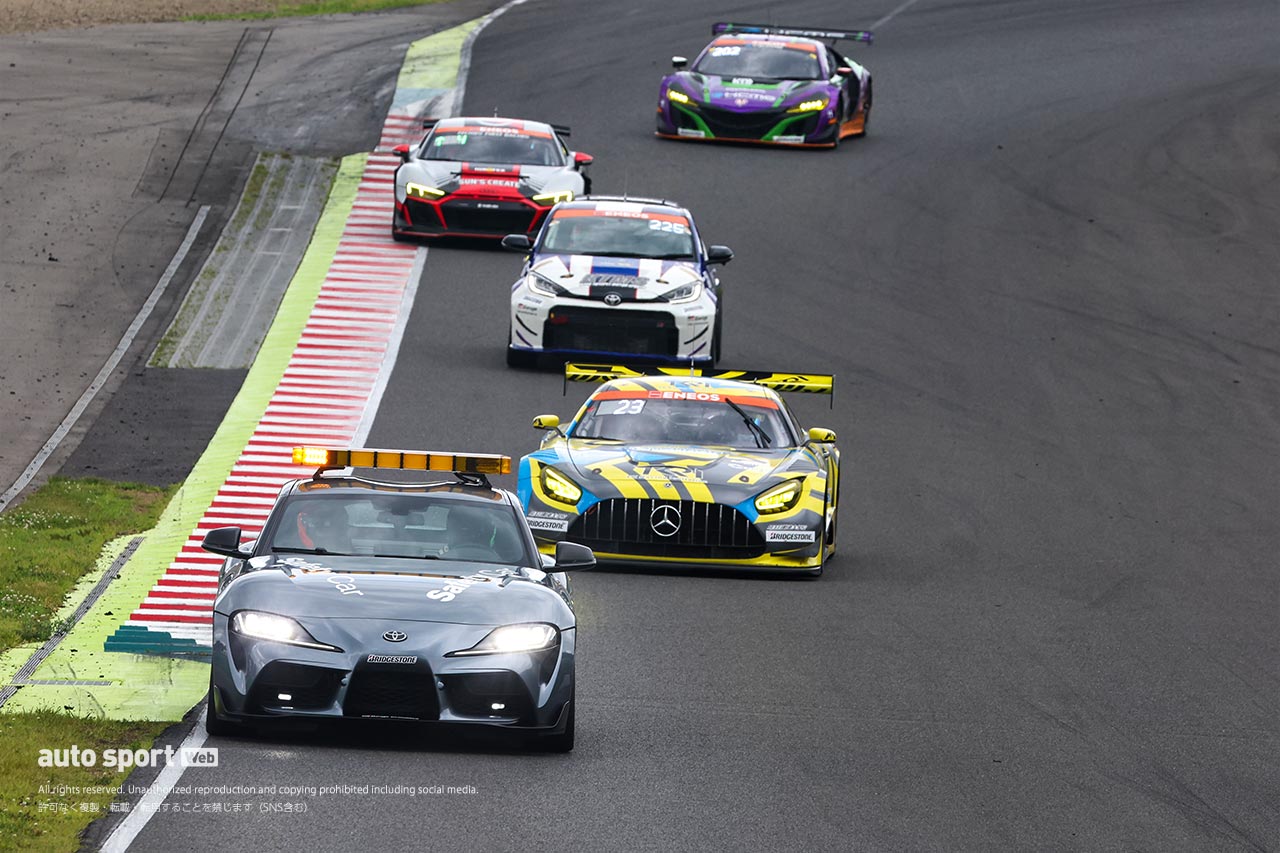 2023スーパー耐久第3戦SUGO　セーフティカーランの様子