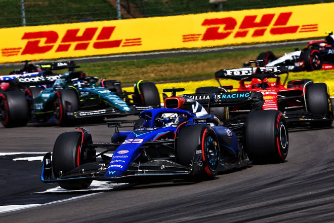 2023年F1第11戦イギリスGP　アレクサンダー・アルボン（ウイリアムズ）
