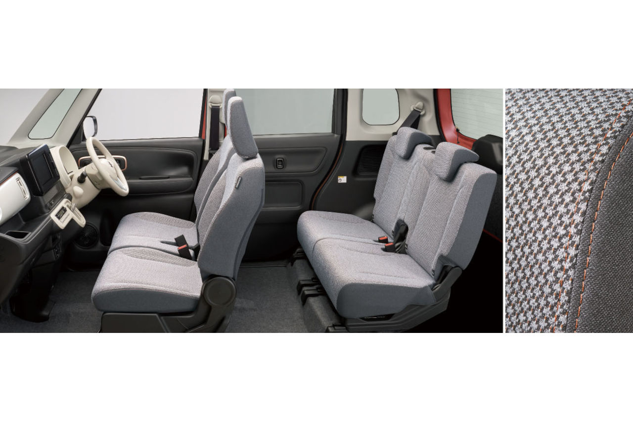 スズキ・ワゴンR スマイル“HYBRID X”のインテリア（シート）