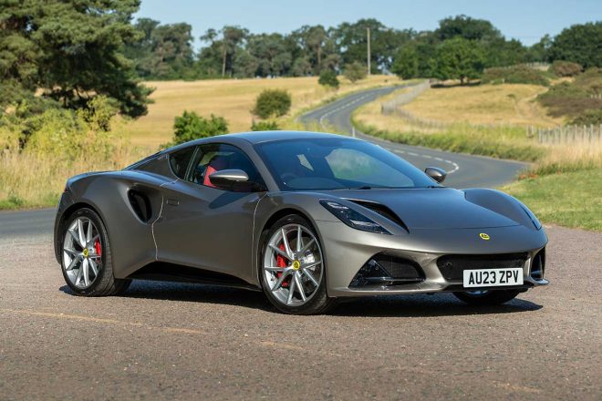 ロータス・エミーラ“i4ファーストエディション”（フロント）