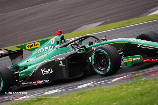 2023スーパーフォーミュラ第6戦富士　笹原右京（VANTELIN TEAM TOM’S）