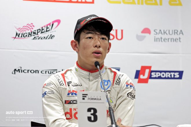 2023スーパーフォーミュラ第6戦富士　太田格之進（DOCOMO TEAM DANDELION RACING）