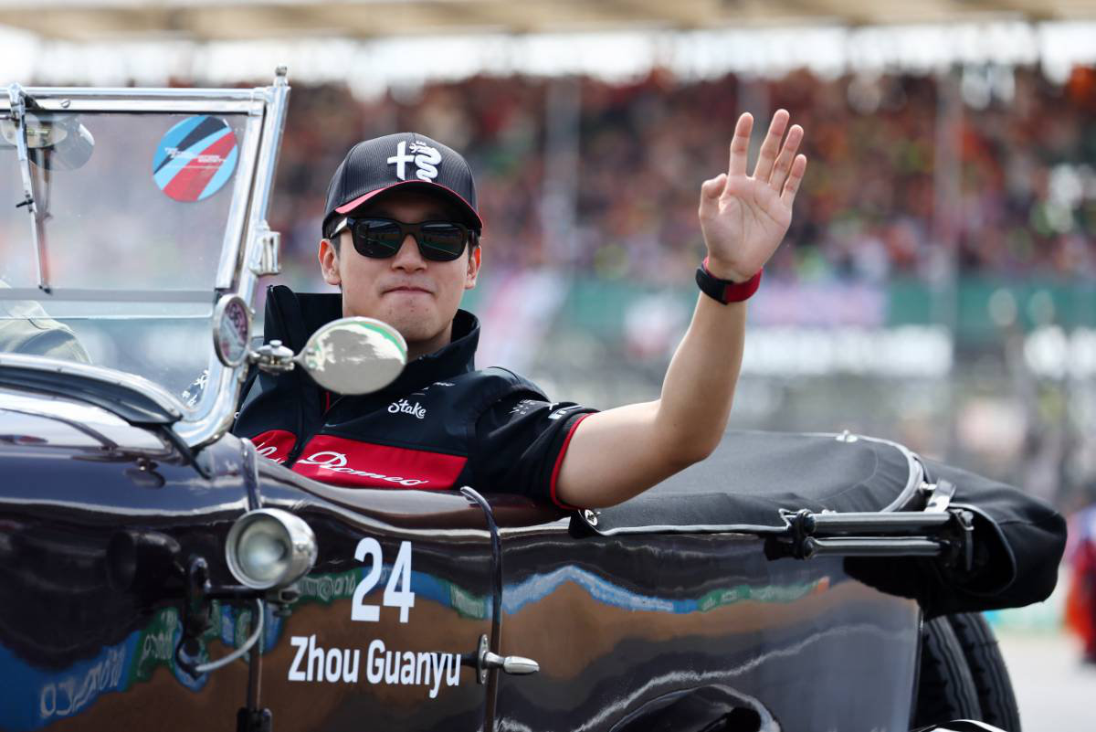 2023年F1第11戦イギリスGP　周冠宇（アルファロメオ）