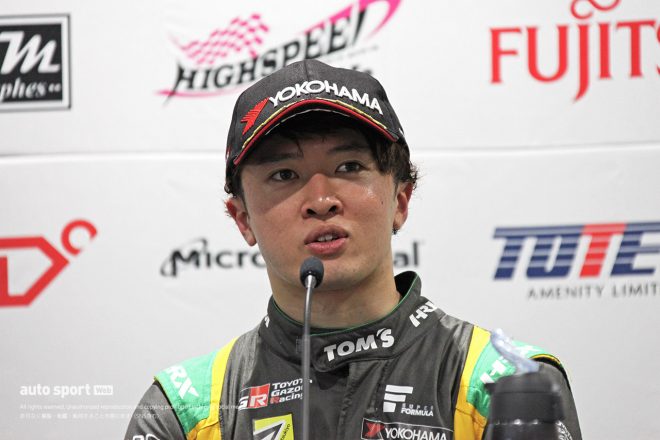 2023スーパーフォーミュラ第6戦富士　宮田莉朋（VANTELIN TEAM TOM’S）