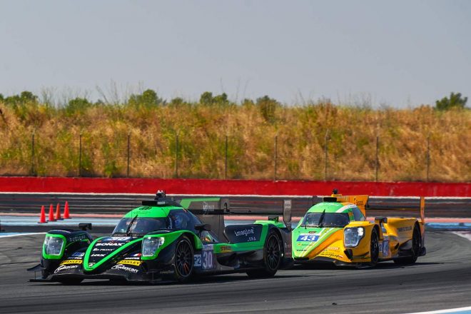 総合2位に入ったデュケイン・チームの30号車と、同4位となったインターユーロポル・コンペティションの43号車。