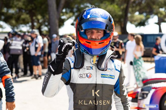 決勝前日の予選でポールポジションを獲得したクール・レーシング47号車のホセ・マリア・ロペス