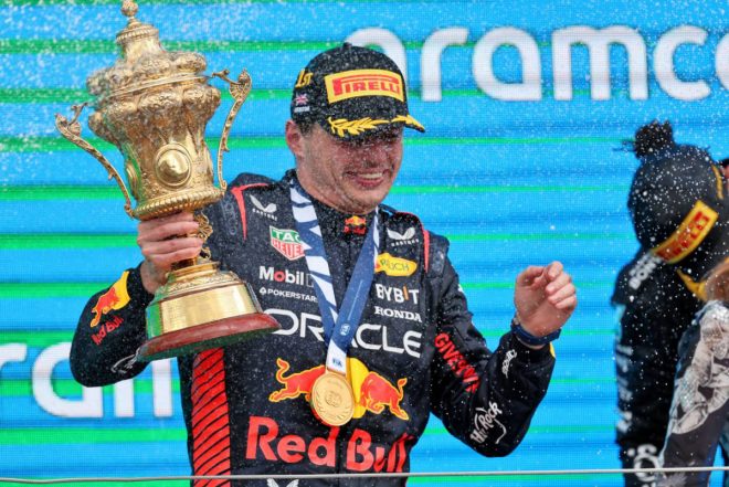 2023年F1第11戦イギリスGP　マックス・フェルスタッペン（レッドブル）