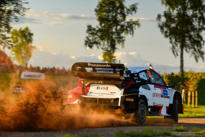 カッレ・ロバンペラ/ヨンネ・ハルットゥネン組(トヨタGRヤリス・ラリー1) 2023年WRC第8戦ラリー・エストニア