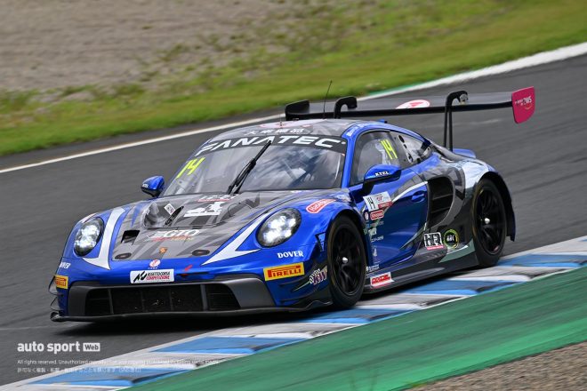 14 GT3 Pro-Am ハブオート・レーシング・ウィズ・GTO ポルシェ911 GT3 R（992） B.リー／安岡秀徒