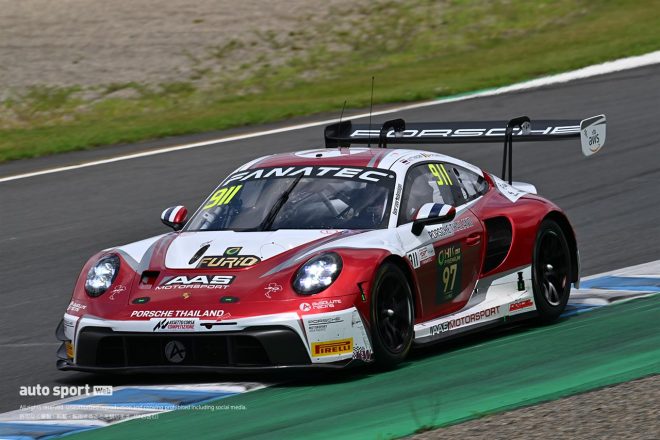 991 GT3 Pro-Am AASモータースポーツ・バイ・アブソリュート・レーシング ポルシェ911 GT3 R（992） V.インタラプワサク／A.ピカリエロ