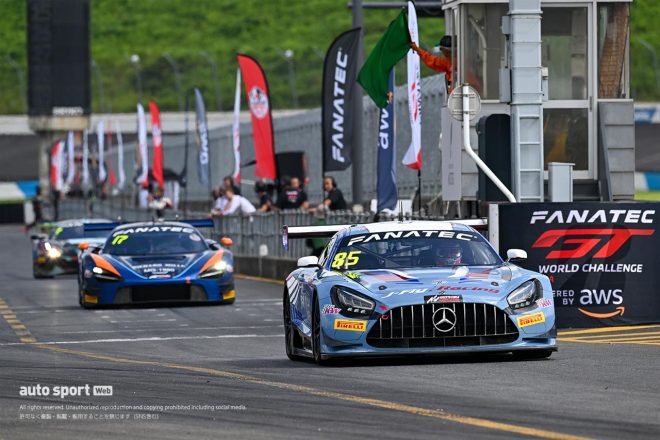 クラフト・バンブー・レーシング　メルセデスAMG GT3 EVO（J.リー／M.ゲーツ）