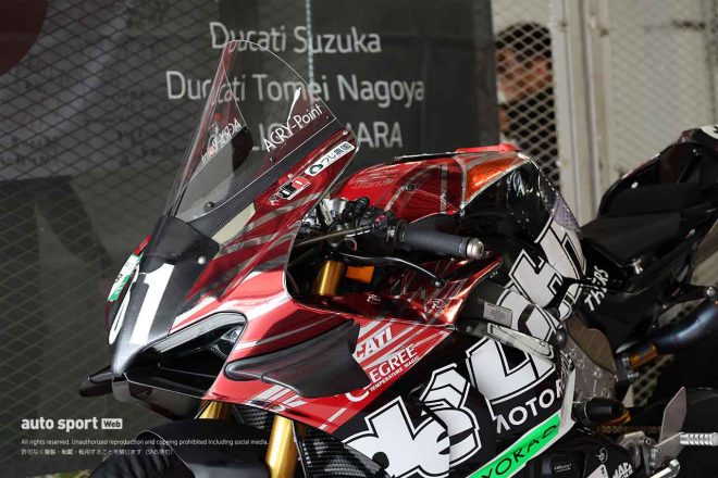ドゥカティ・パニガーレV4 R（Team de”LIGHT）／2023鈴鹿8耐テスト