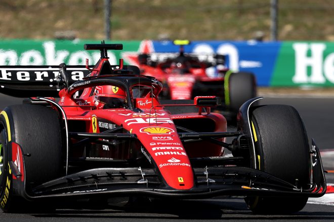2023年F1第12戦ハンガリーGP　シャルル・ルクレール（フェラーリ）