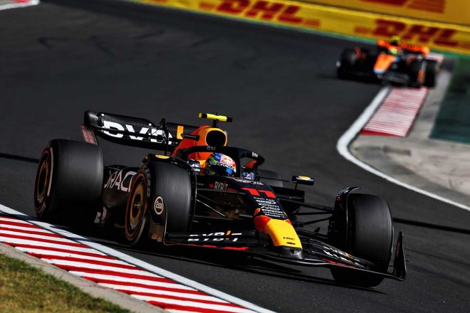 2023年F1第12戦ハンガリーGP　セルジオ・ペレス（レッドブル）