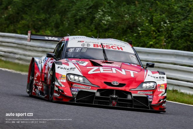 立川祐路が2023年にドライブしているZENT CERUMO GR Supra