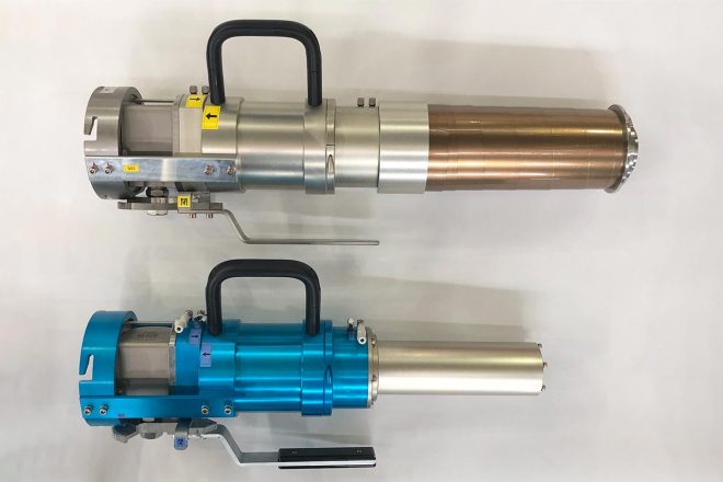 上が富士24時間でのリターンジョイント（16.0kg）、下が今回のリターンジョイント（12.5kg）