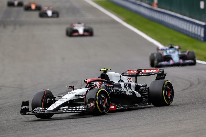 2023年F1第13戦ベルギーGP　角田裕毅（アルファタウリ）