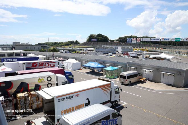 2023鈴鹿8耐 搬入日