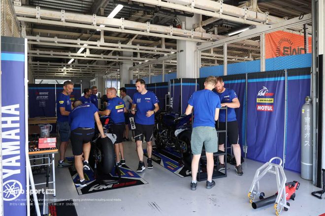 KM 99／2023鈴鹿8耐 搬入日