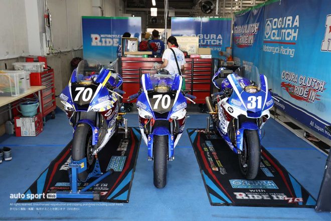 OGURA CLUTCH ORC with RIDE IN／2023鈴鹿8耐 搬入日
