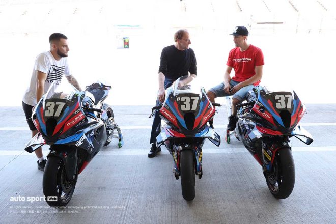 BMW MOTORRAD WORLD ENDURANCE TEAM／2023鈴鹿8耐 搬入日