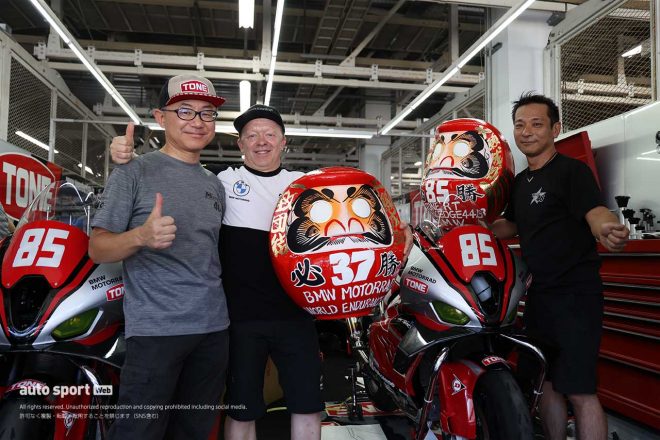 2023鈴鹿8耐：TONE RT SYNCEDGE4413 BMWとBMW MOTORRAD WORLD ENDURANCE TEAM