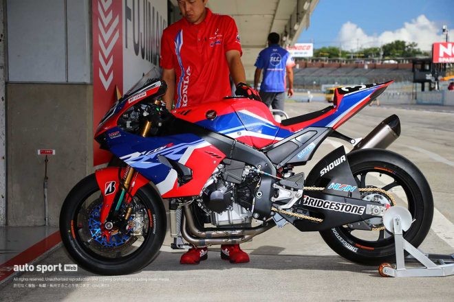 2023鈴鹿8耐：Team HRC with 日本郵便のホンダCBR1000RR-R FIREBLADE SP