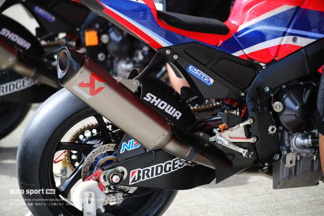 2023鈴鹿8耐：Team HRC with 日本郵便のホンダCBR1000RR-R FIREBLADE SP