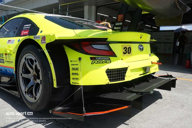 apr GR86 GTのリヤ