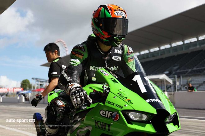 渡辺一樹（Team Kawasaki Webike Trickstar）／2023鈴鹿8耐 テスト