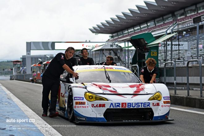 2023スーパーGT第4戦富士　マッハ車検 エアバスター MC86 マッハ号