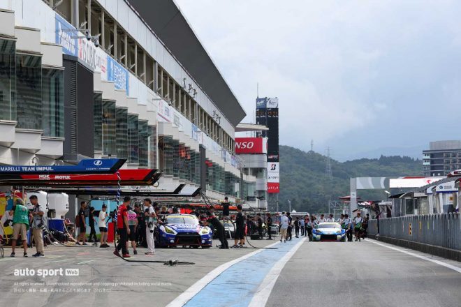 2023スーパーGT第4戦鈴鹿　金曜搬入日の様子