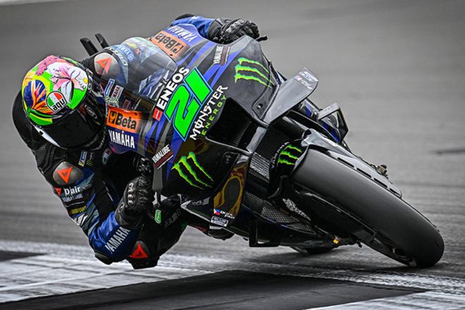 フランコ・モルビデリ（モンスターエナジー・ヤマハMotoGP）／2023MotoGP第9戦イギリスGP
